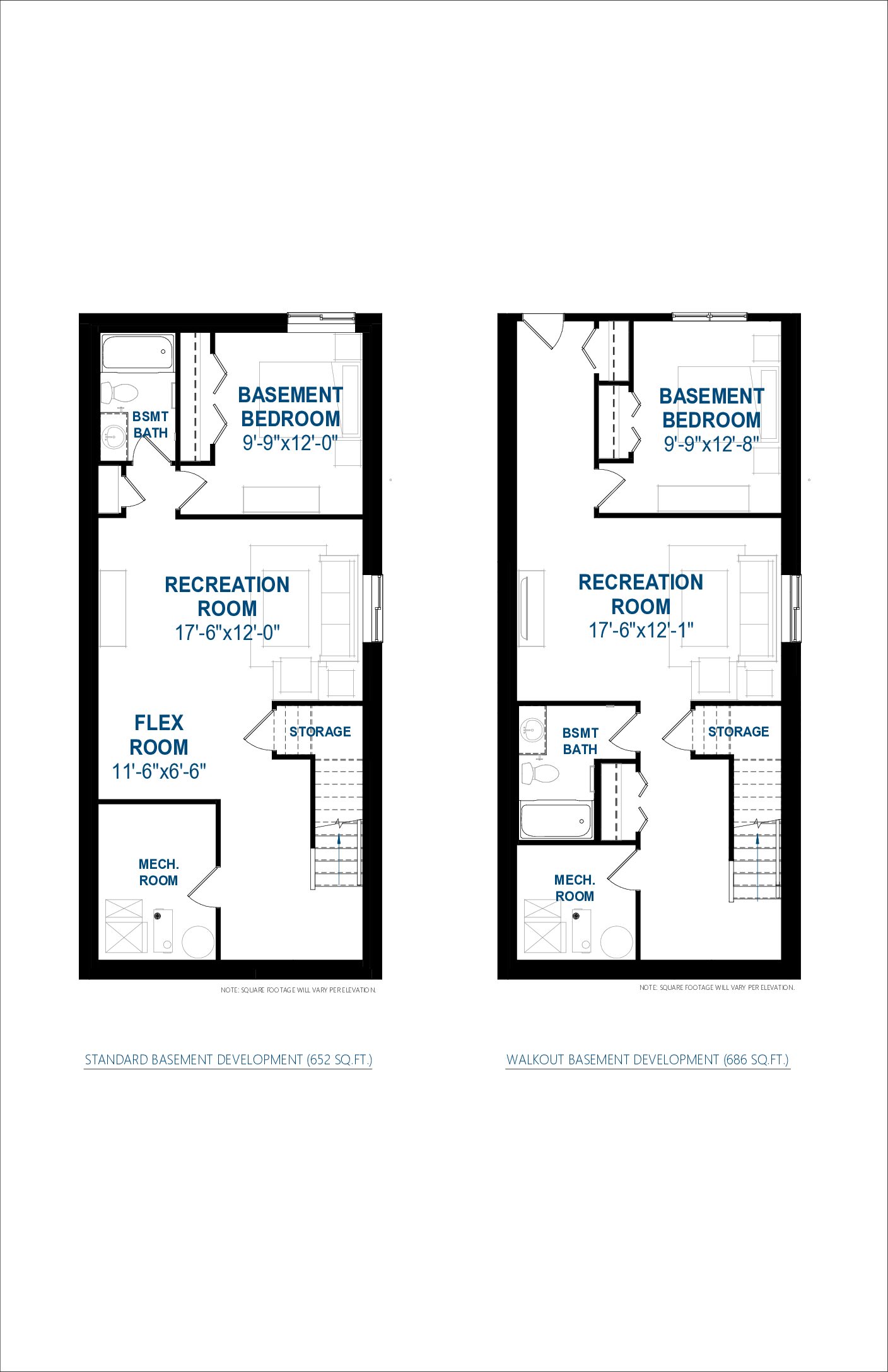 Rockland Park Brookfield Residential, Carlisle 2 Floorplan, Rockland Park